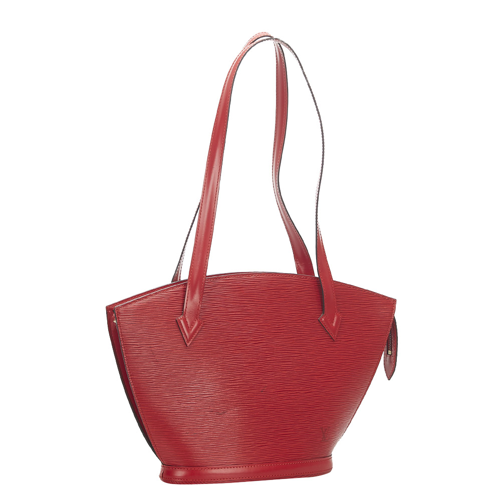 

Louis Vuitton Red Epi Leather Saint Jacques PM Long Strap Bag