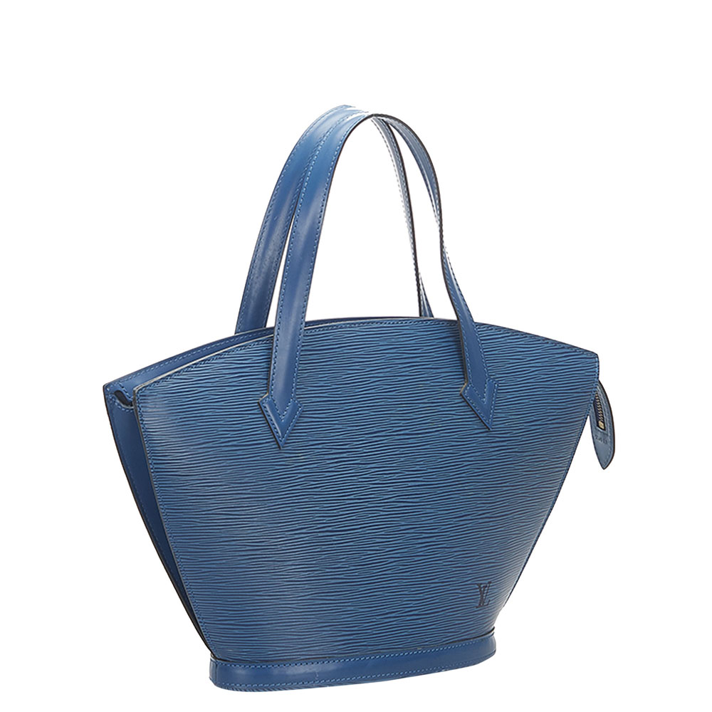 

Louis Vuitton Blue Epi Leather Saint Jacques Short Strap PM Bag