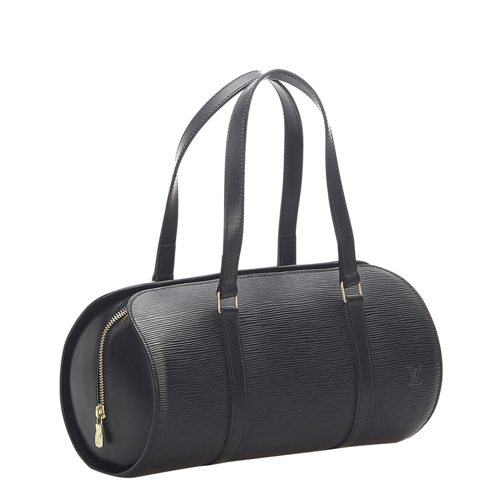 

Louis Vuitton Black Epi Leather Soufflot Bag