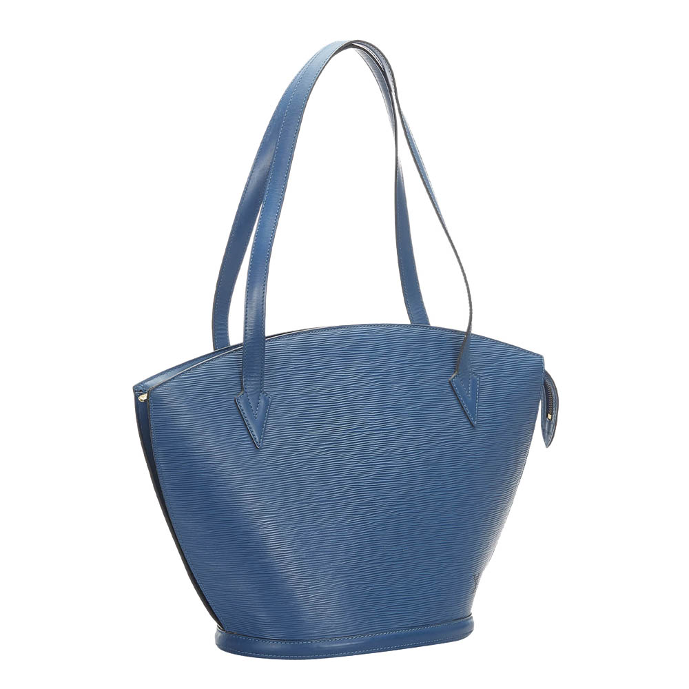 

Louis Vuitton Blue Epi Leather Saint Jacques GM Long Strap Bag