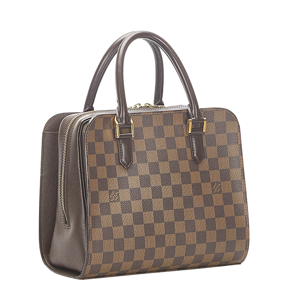 

Louis Vuitton Damier Ebene Canvas Triana Bag, Brown