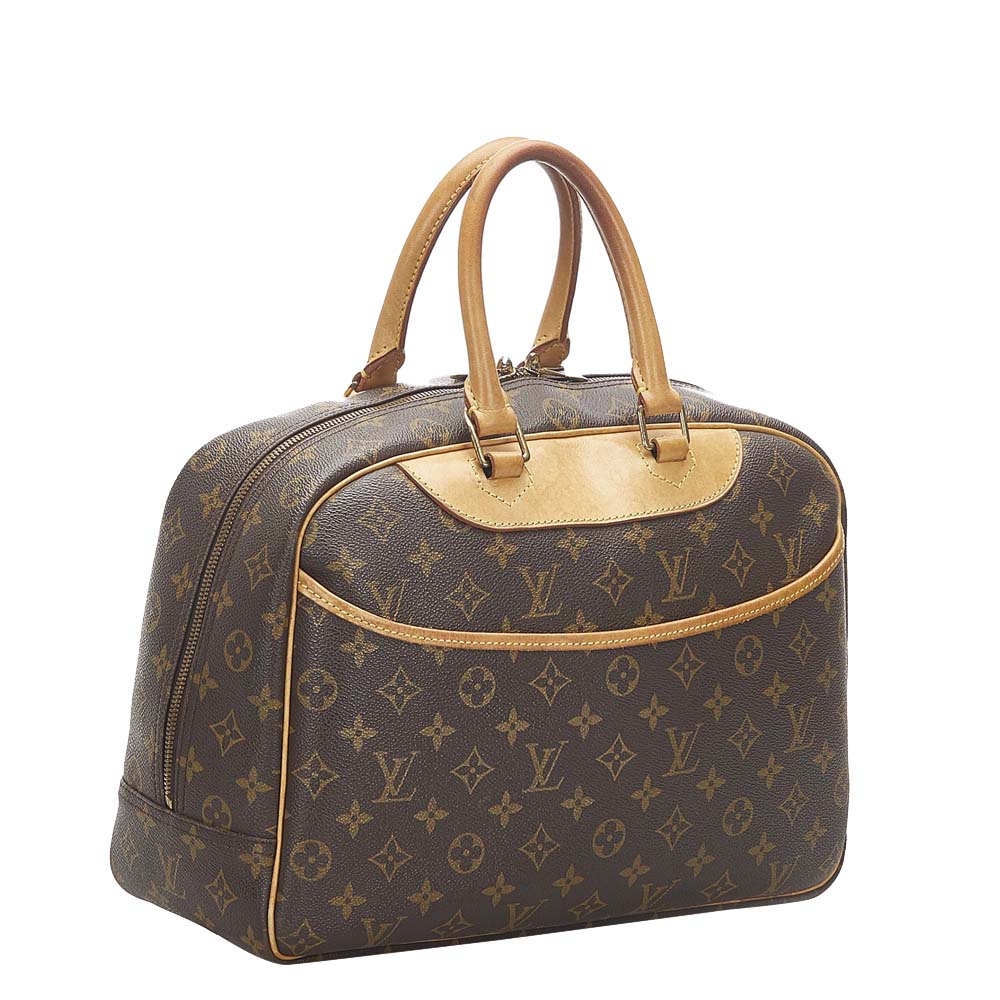 

Louis Vuitton Monogram Canvas Deauville Bag, Brown