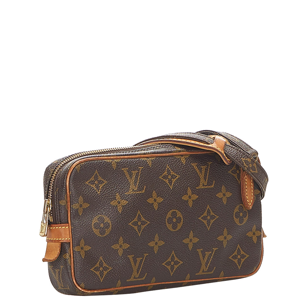 

Louis Vuitton Brown Canvas Marly Bandouliere Shoulder Bag