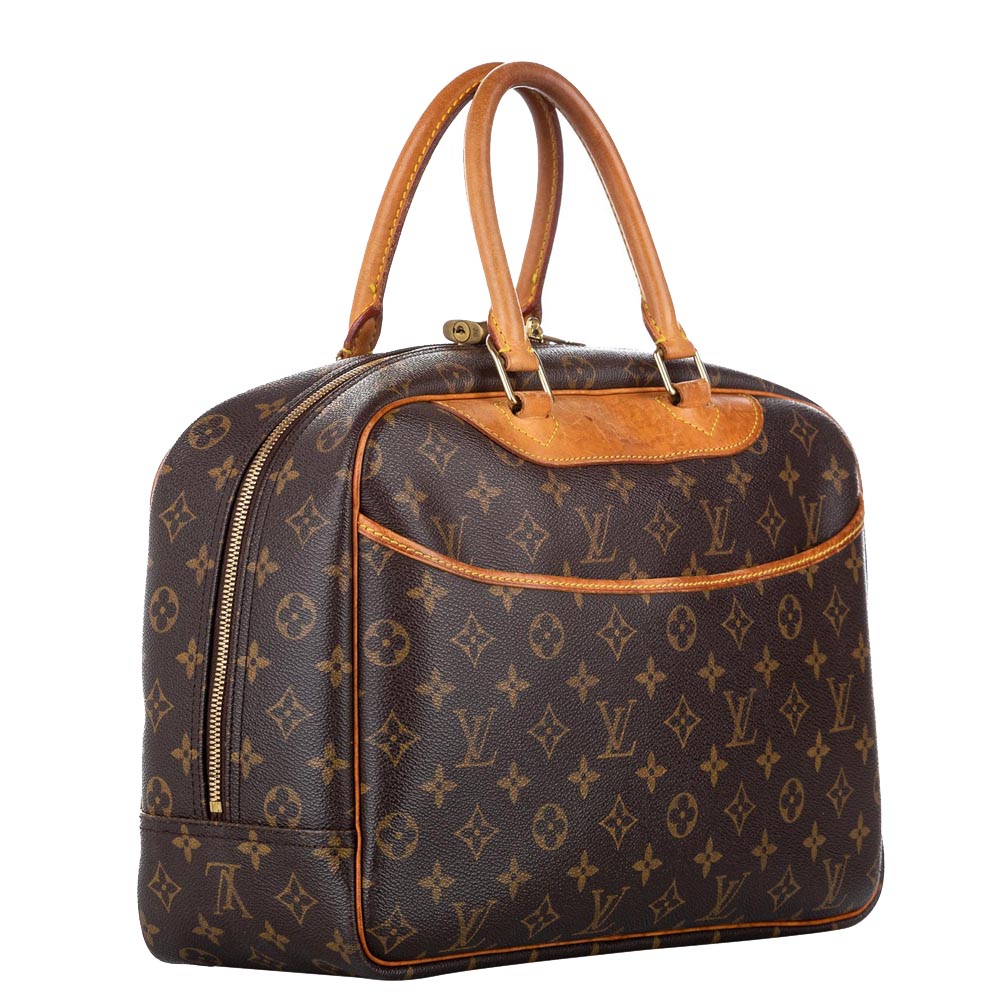 

Louis Vuitton Monogram Canvas Deauville Bag, Brown