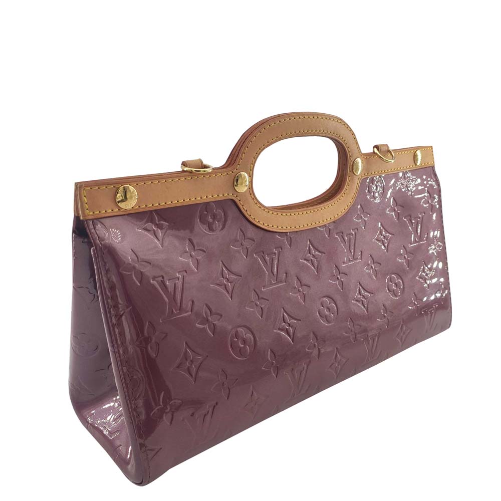 

Louis Vuitton Purple Leather Roxbury Drive Bag