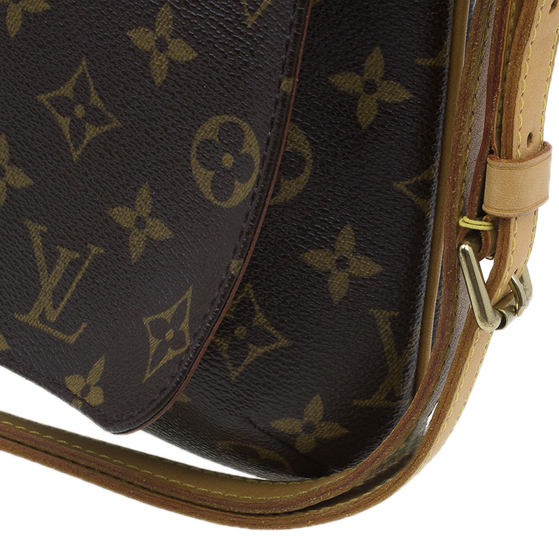 Salsa cloth crossbody bag Louis Vuitton Brown in Cloth - 31425232
