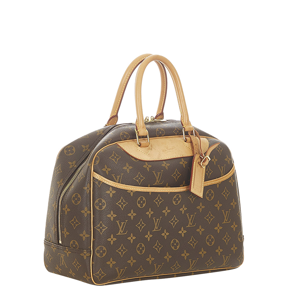 

Louis Vuitton Monogram Canvas Deauville Bag, Brown