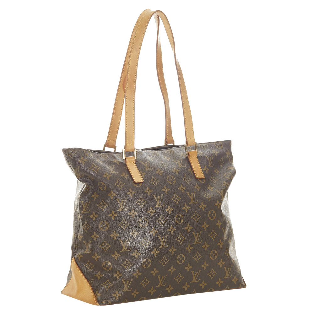 

Louis Vuitton Monogram Canvas Cabas Mezzo Bag, Brown