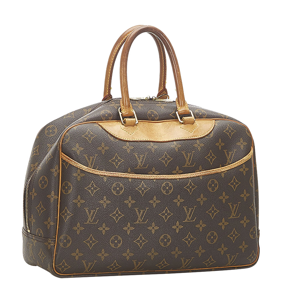 

Louis Vuitton Monogram Canvas Deauville Bag, Brown