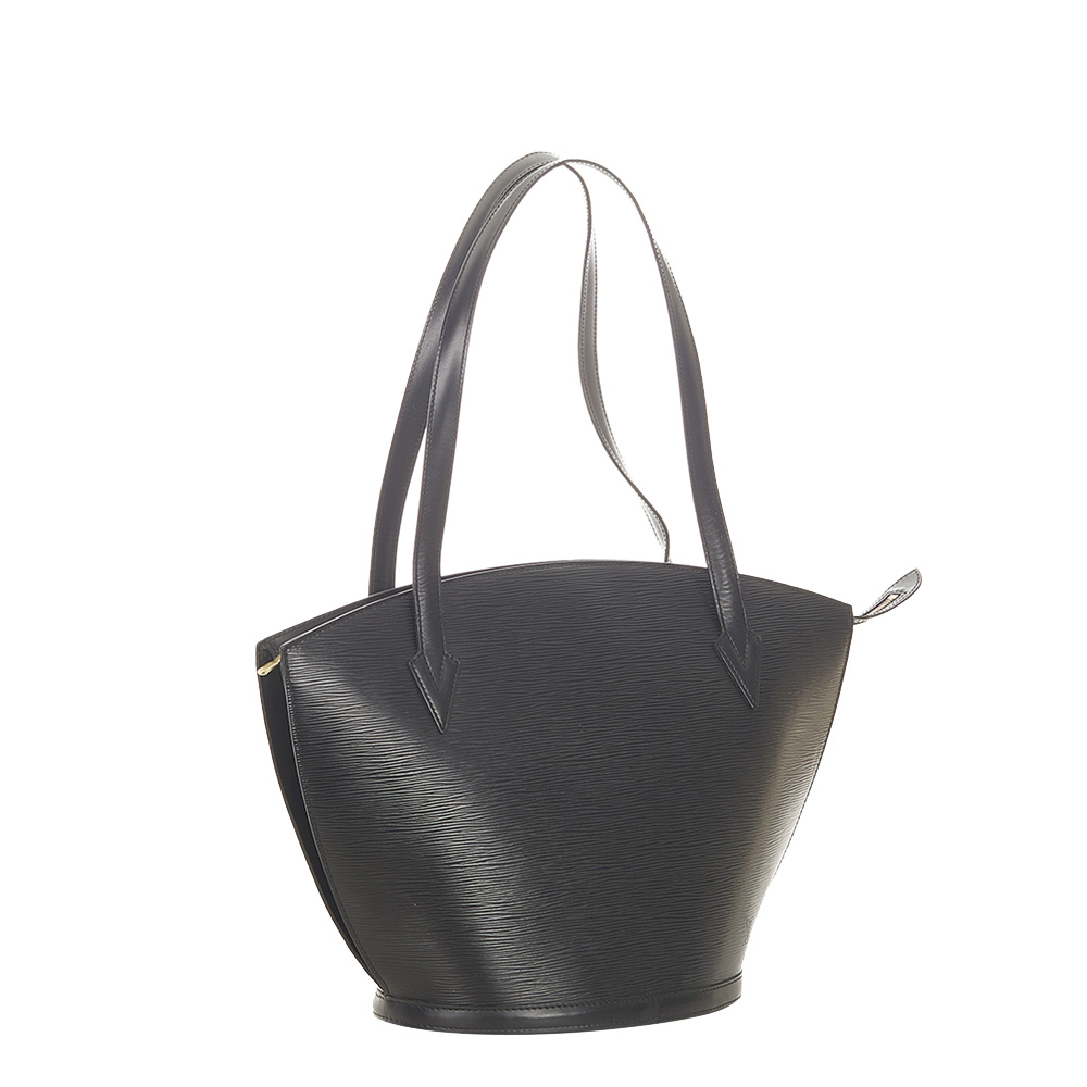 

Louis Vuitton Black Epi Leather Saint Jacques Short Strap PM Bag