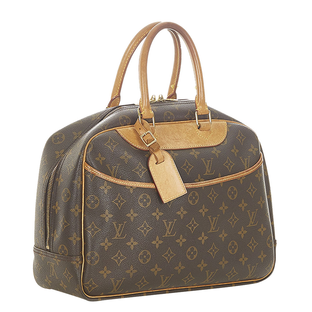 

Louis Vuitton Monogram Canvas Deauville Bag, Brown