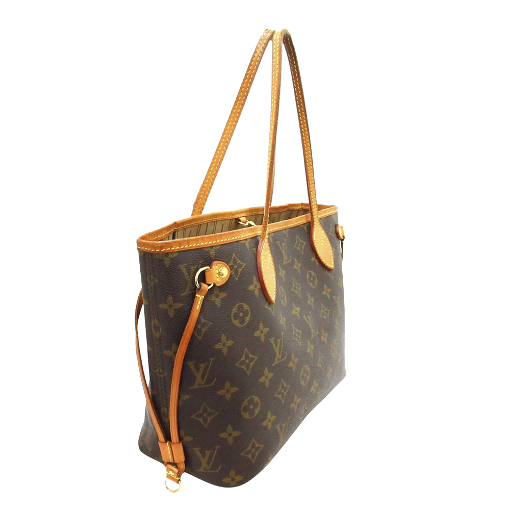 

Louis Vuitton Monogram Canvas Neverfull PM Bag, Brown