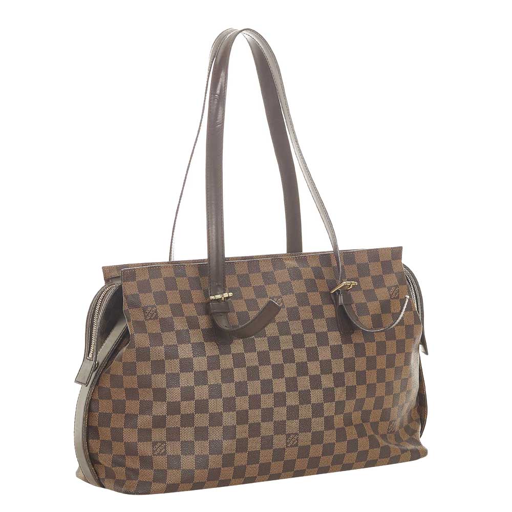 

Louis Vuitton Damier Ebene Canvas Chelsea Bag, Brown