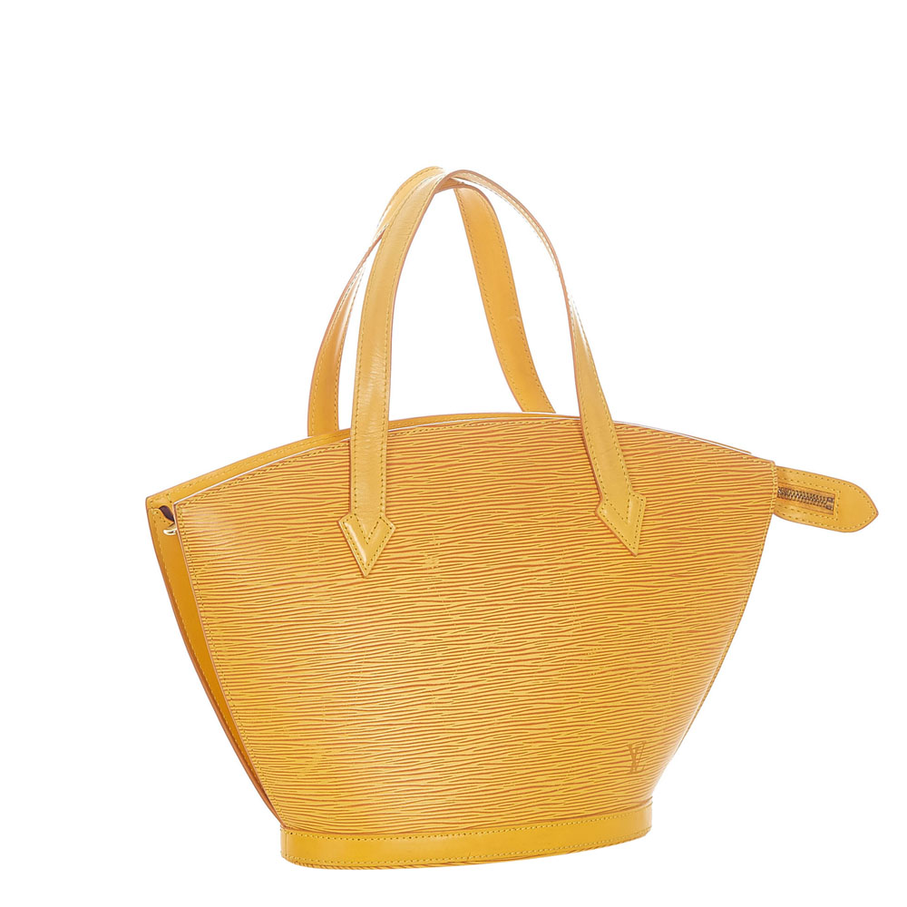 

Louis Vuitton Yellow Epi Leather Saint Jacques PM Short Strap Bag