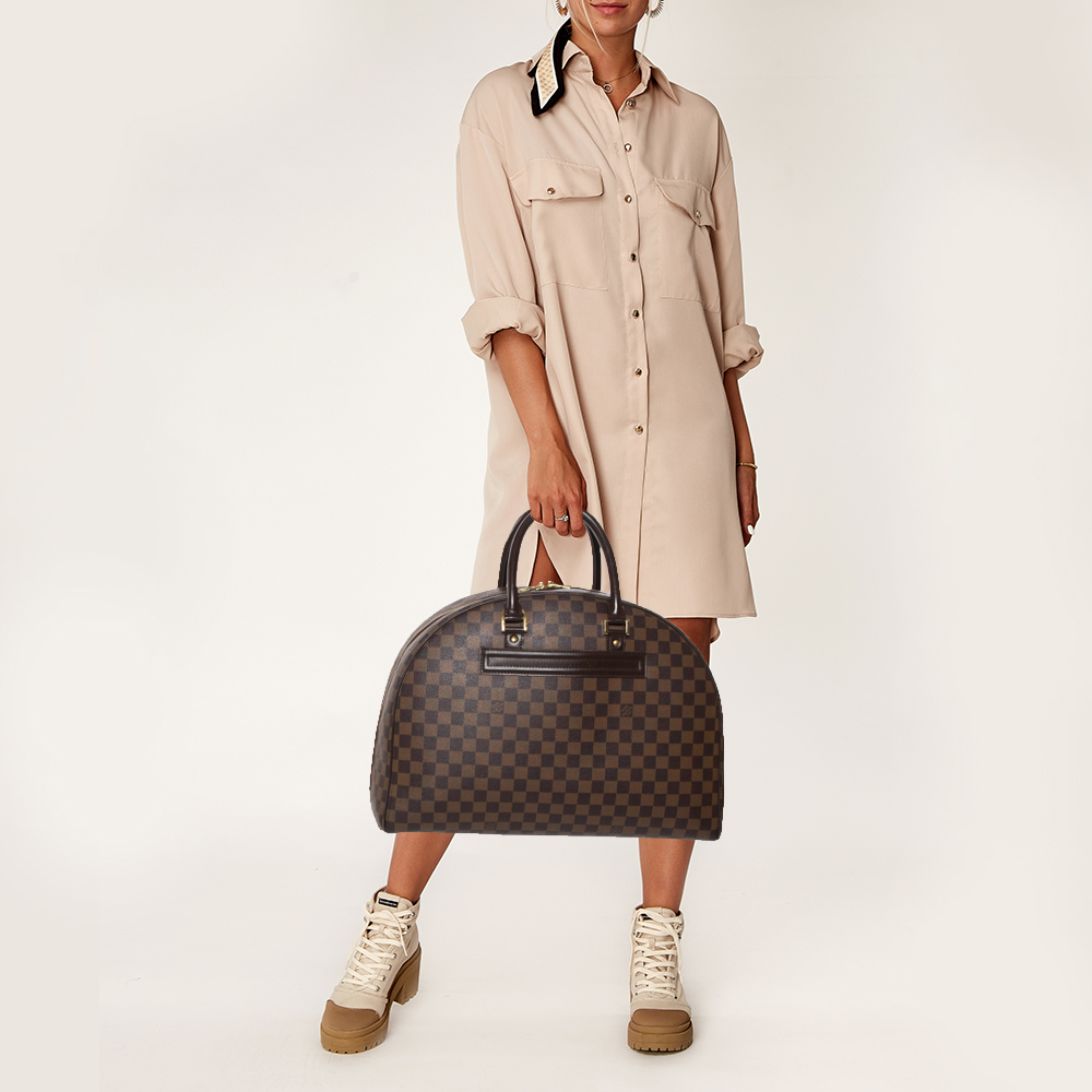 Louis Vuitton Damier Canvas Nolita 24 Heures Travel Bag - Yoogi's Closet