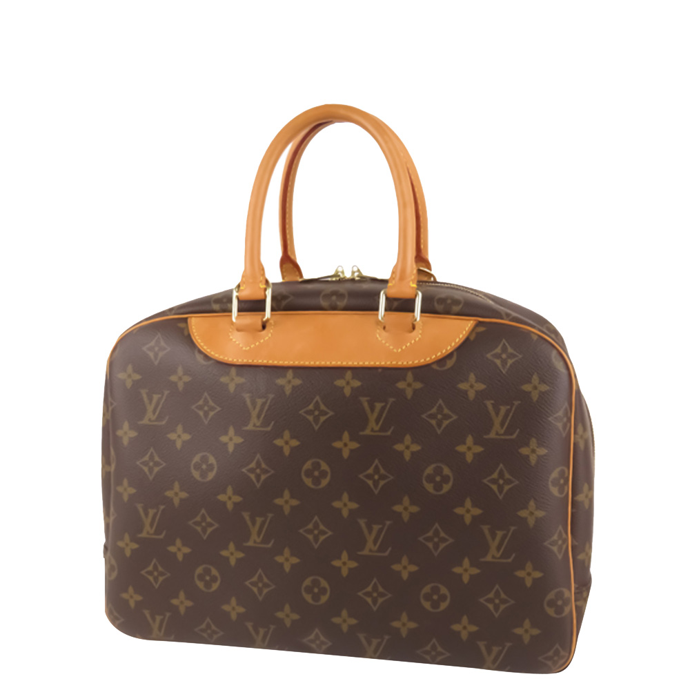 

Louis Vuitton Monogram Canvas Deauville Bag, Brown