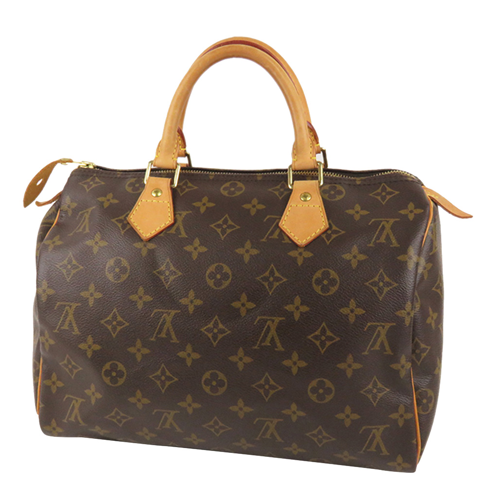 

Louis Vuitton Monogram Canvas Speedy 30 Bag, Brown