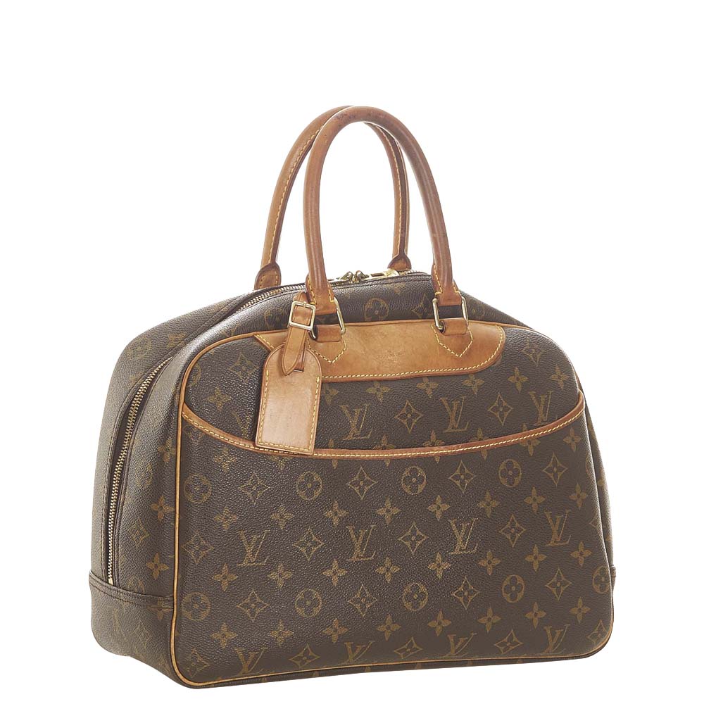 

Louis Vuitton Monogram Canvas Deauville Bag, Brown