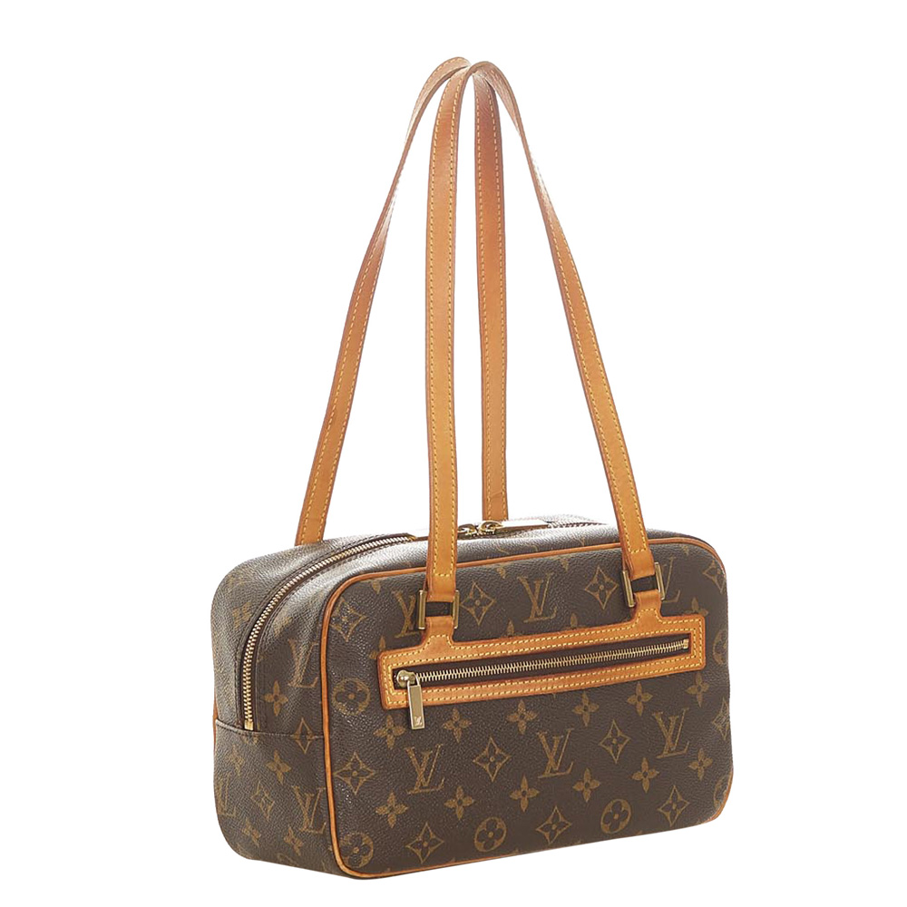 

Louis Vuitton Monogram Canvas Cite MM Bag, Brown