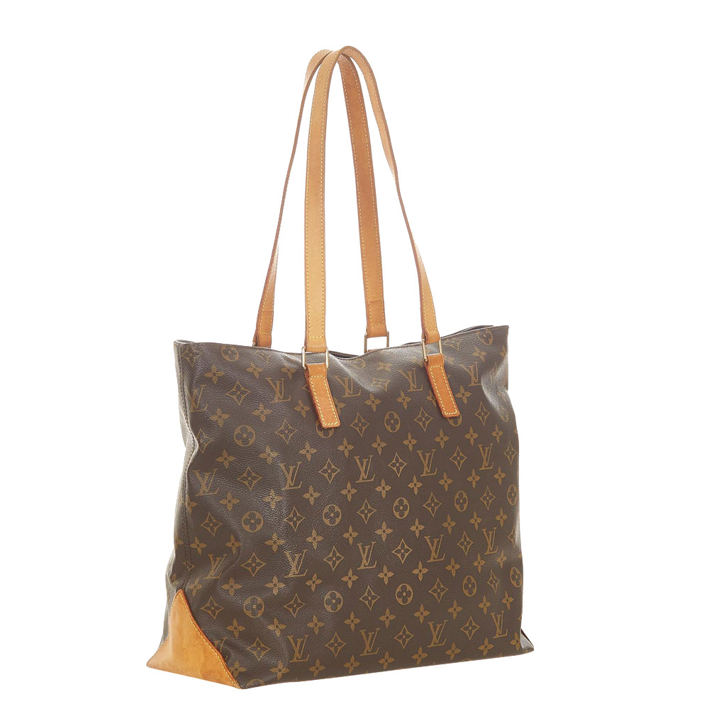 

Louis Vuitton Monogram Canvas Cabas Mezzo Bag, Brown
