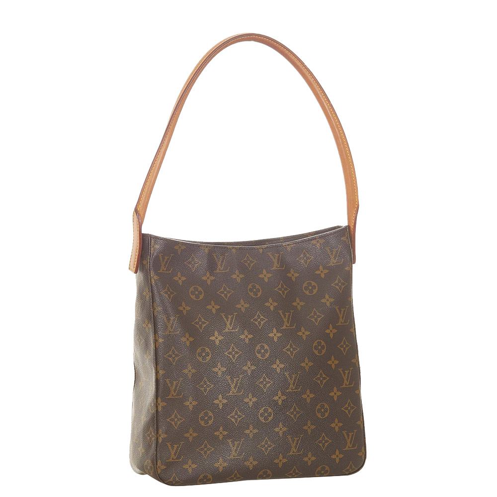 

Louis Vuitton Monogram Canvas Looping GM Bag, Brown