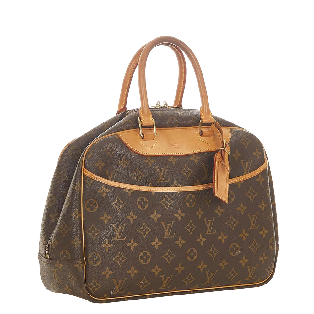 

Louis Vuitton Monogram Canvas Deauville Bag, Brown