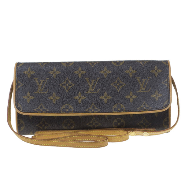 Louis Vuitton Monogram Canvas Pochette Shoulder Bag PM
