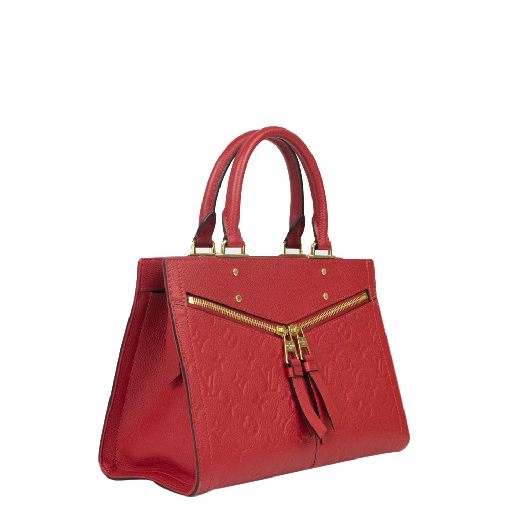 

Louis Vuitton Red Leather Sully Tote Bag