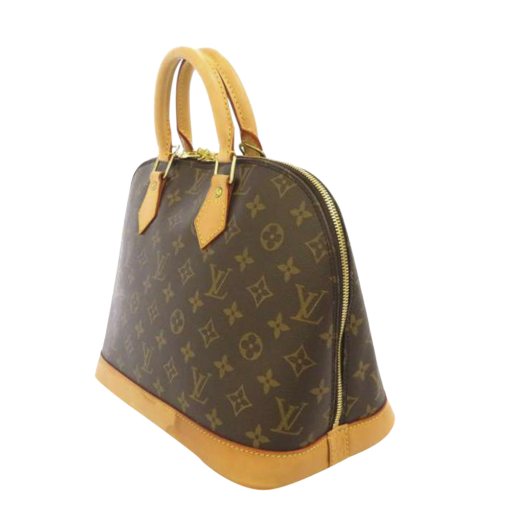 

Louis Vuitton Monogram Canvas Alma PM Bag, Brown