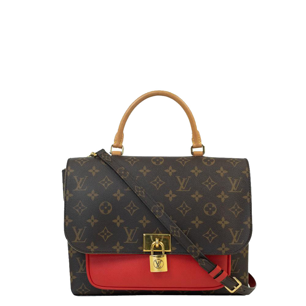 

Louis Vuitton Monogram Canvas Marignan Top Handle Bag, Brown