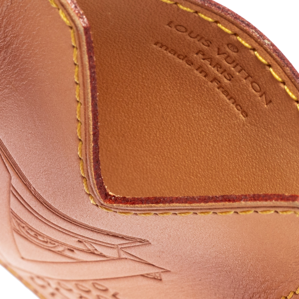 

Louis Vuitton Tan Vachetta Leather Limited Edition Card Holder