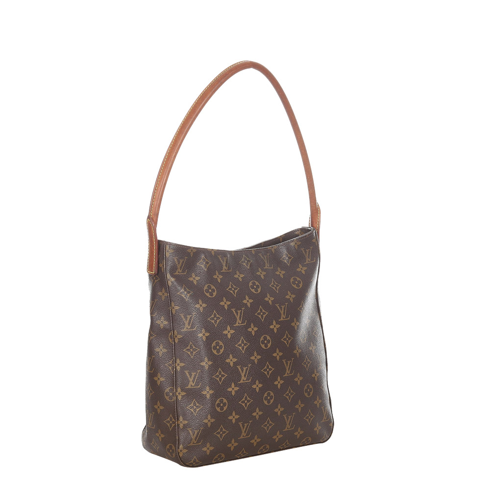 

Louis Vuitton Monogram Canvas Looping GM Bag, Brown