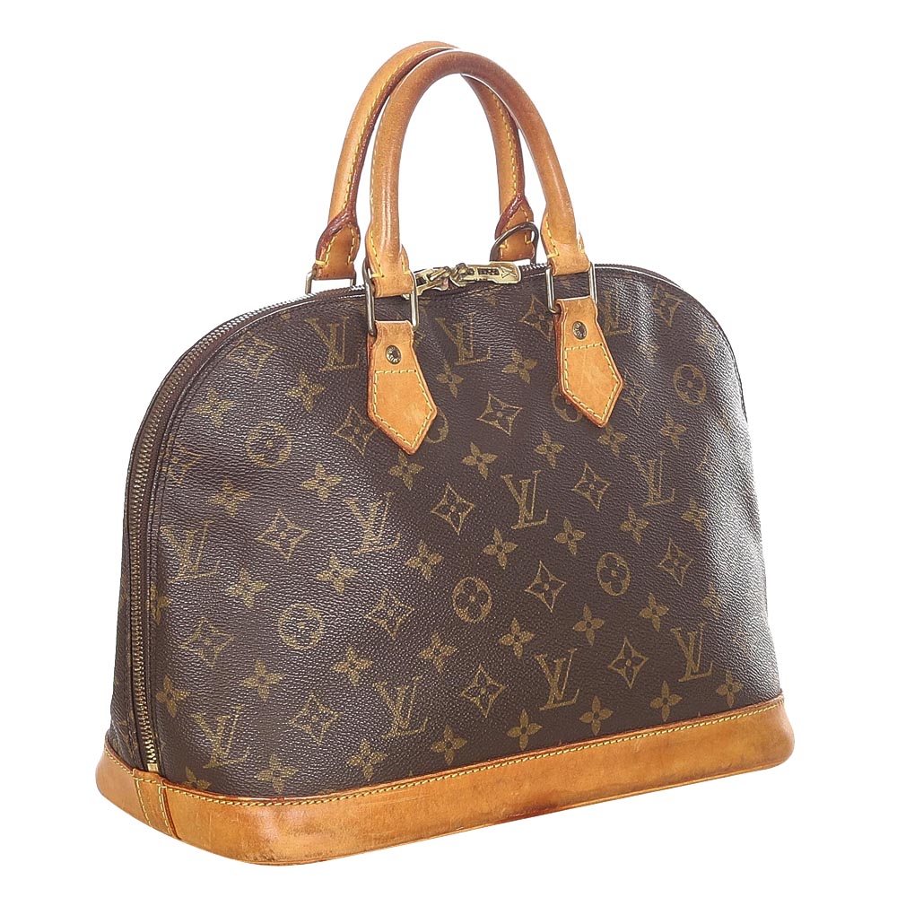

Louis Vuitton Monogram Canvas Alma PM Bag, Brown