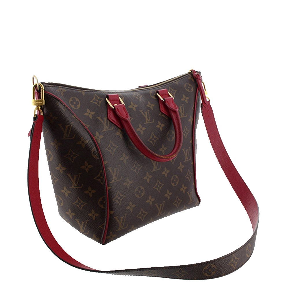 

Louis Vuitton Red Monogram Canvas Tournelle PM Bag, Black