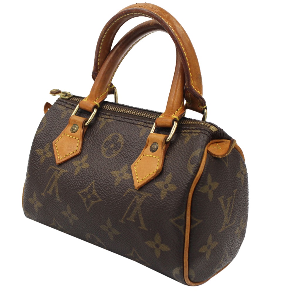 

Louis Vuitton Monogram Canvas Speedy Mini Bag, Brown