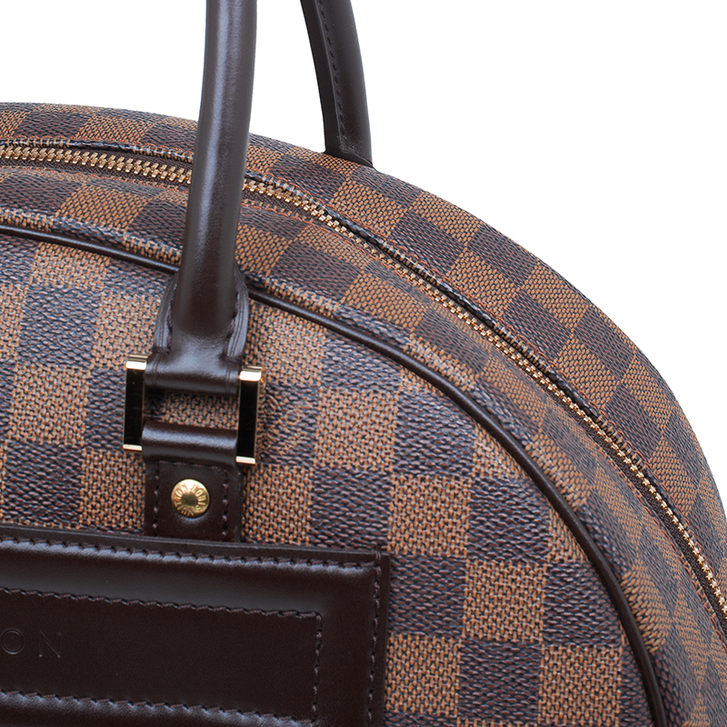 Handbags Louis Vuitton Louis Vuitton Nolita N HANDBAG41455 Ebony Damier Canvas Bandouliere Bag