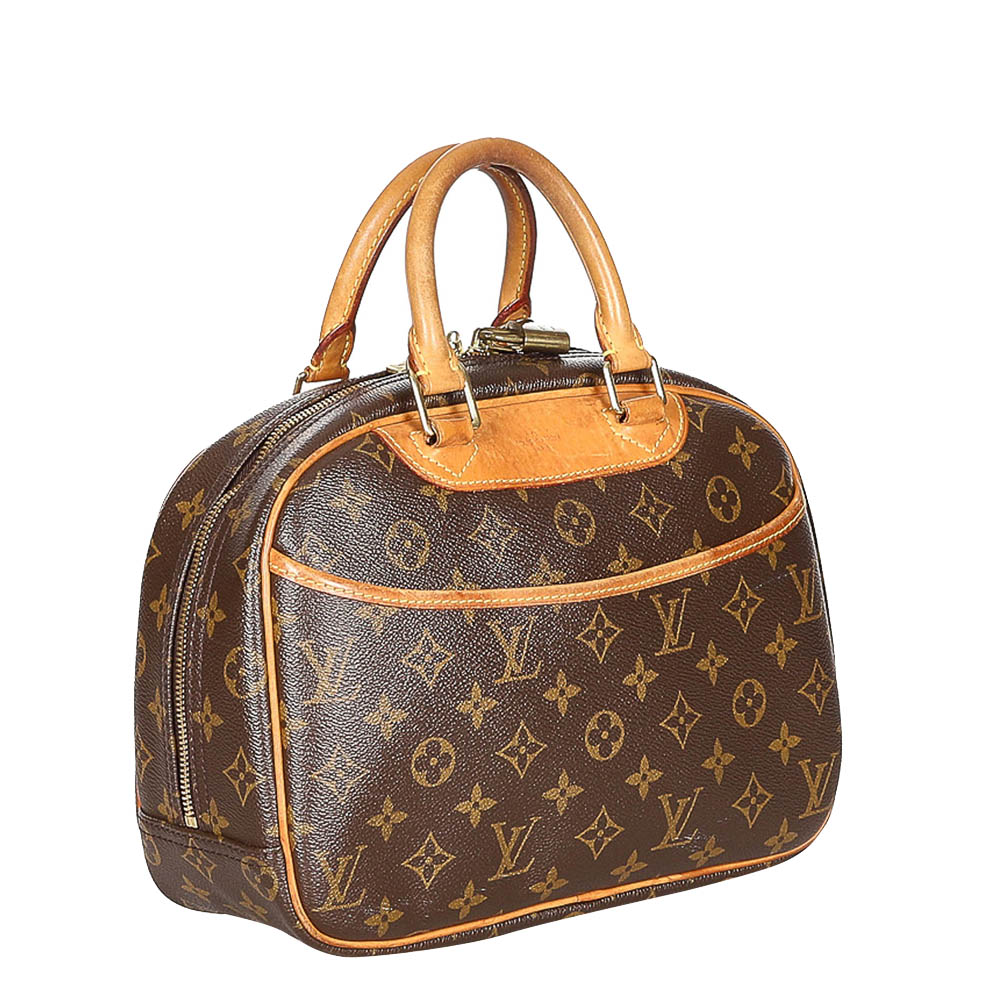 

Louis Vuitton Monogram Canvas Trouville Bag, Brown