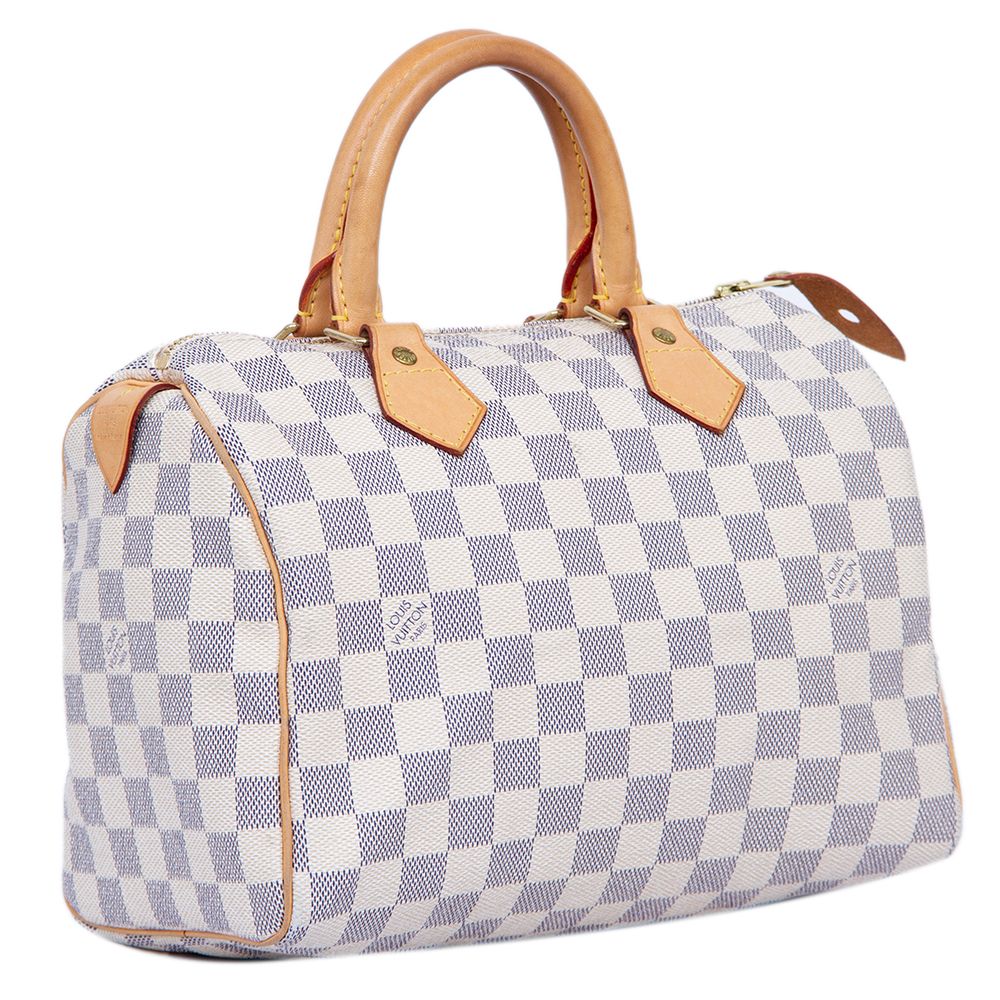 

Louis Vuitton Damier Azur Canvas Vintage Speedy Bag, Blue