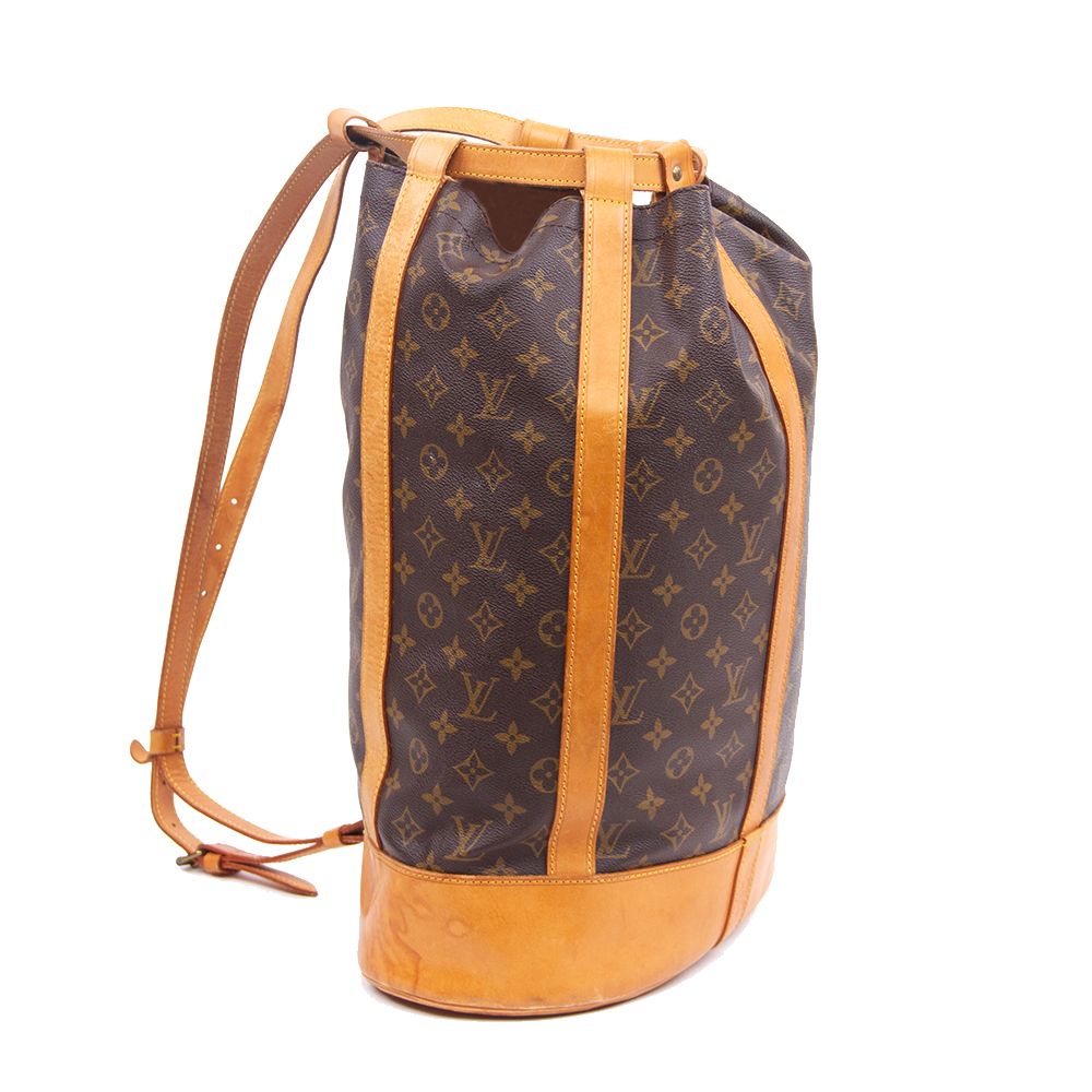 

Louis Vuitton Monogram Canvas Randonnee Backpack Vintage GM Bag, Brown