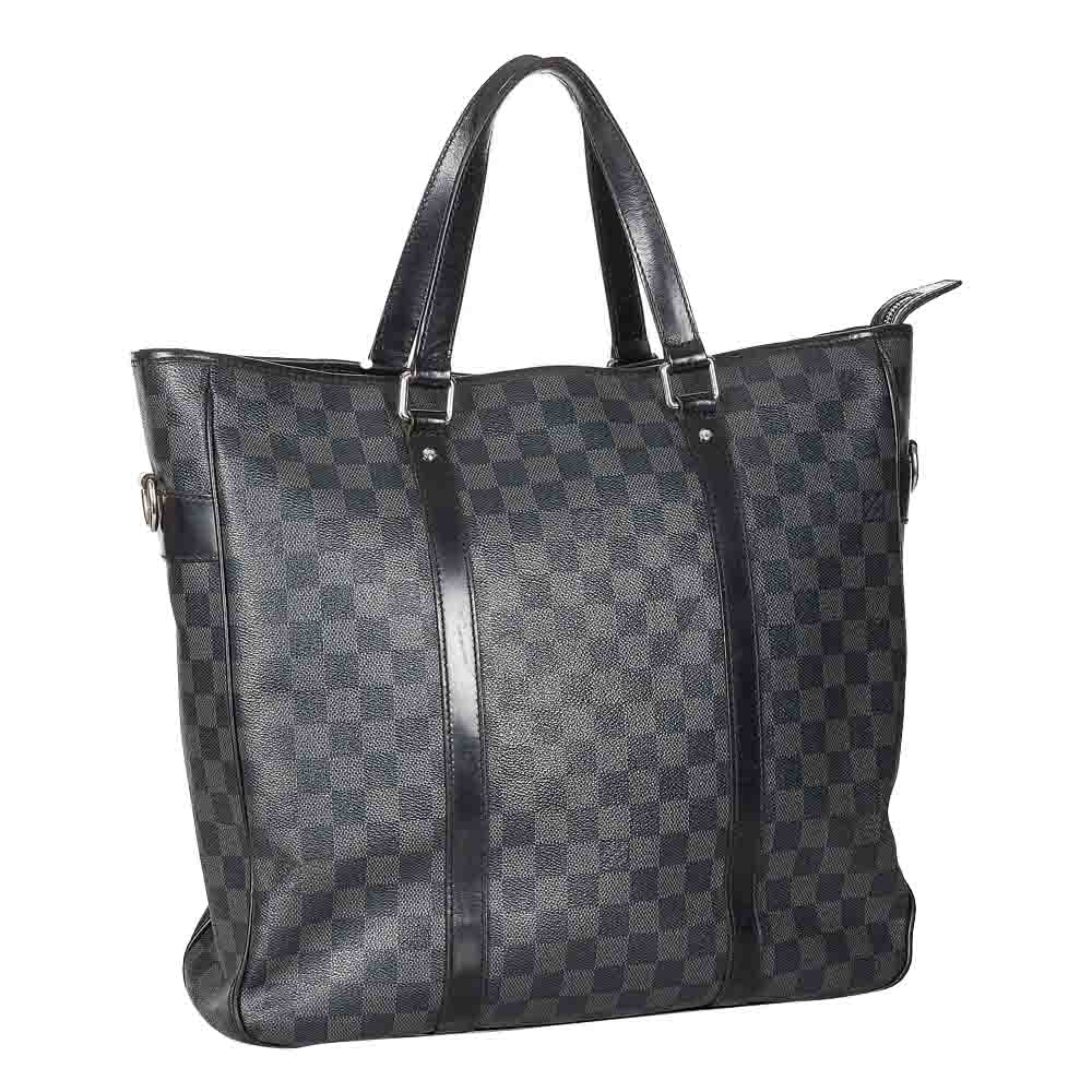 

Louis Vuitton Damier Graphite Canvas Tadao PM Bag, Black