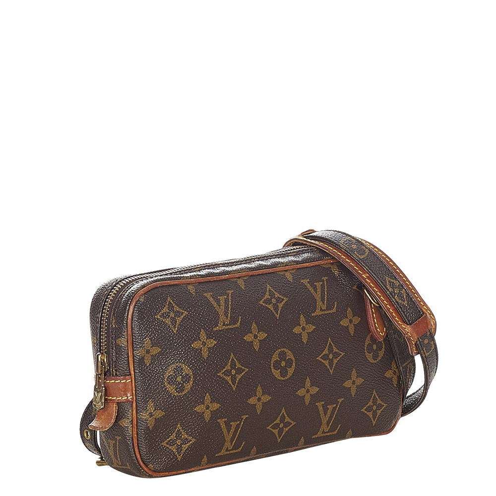

Louis Vuitton Monogram Canvas Marly Bandouliere Bag, Brown