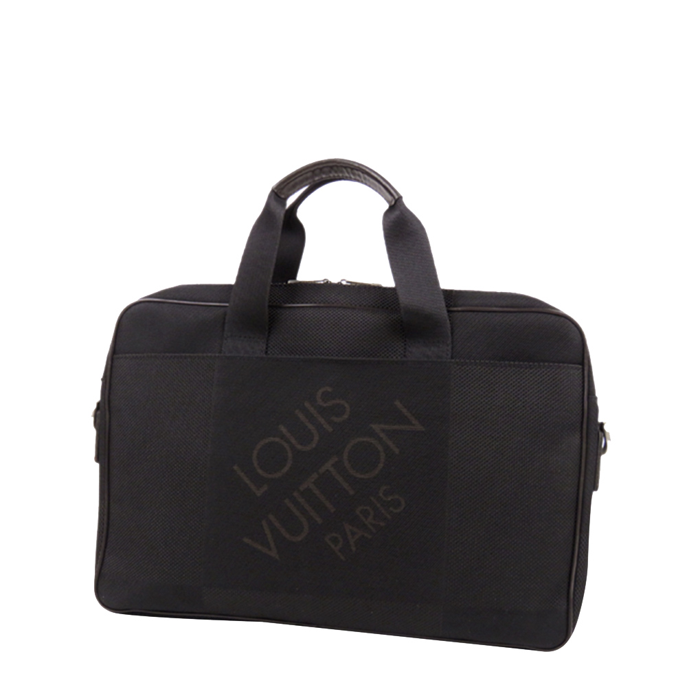

Louis Vuitton Black Damier Geant Canvas Associe PM Bag