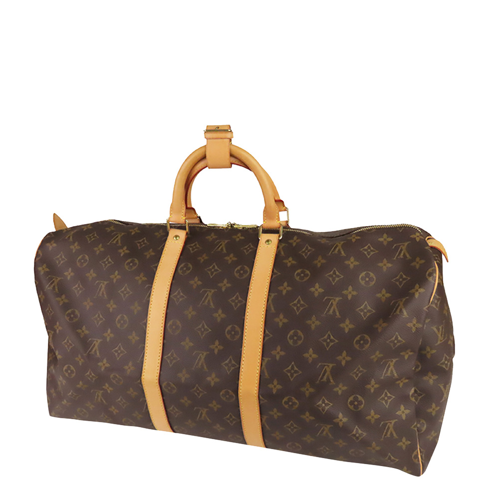 

Louis Vuitton Monogram Canvas Keepall 55 Bag, Brown