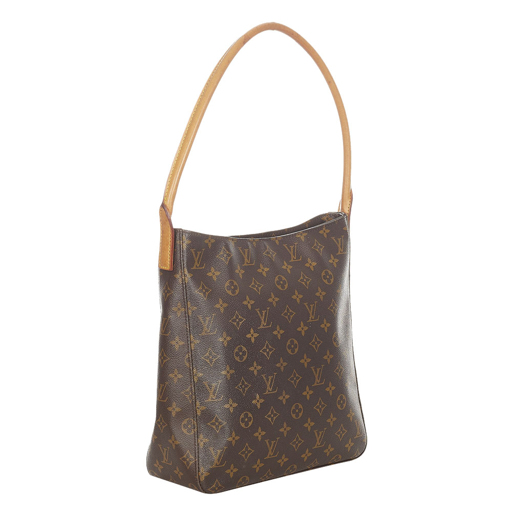 

Louis Vuitton Monogram Canvas Looping GM Bag, Brown