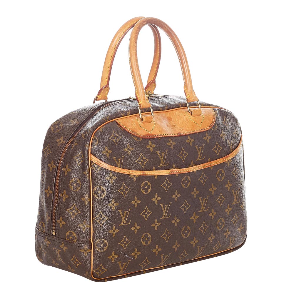 

Louis Vuitton Monogram Canvas Deauville Bag, Brown