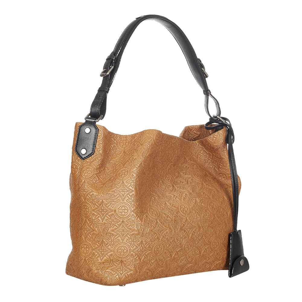 

Louis Vuitton Brown Leather Antheia Hobo GM Bag