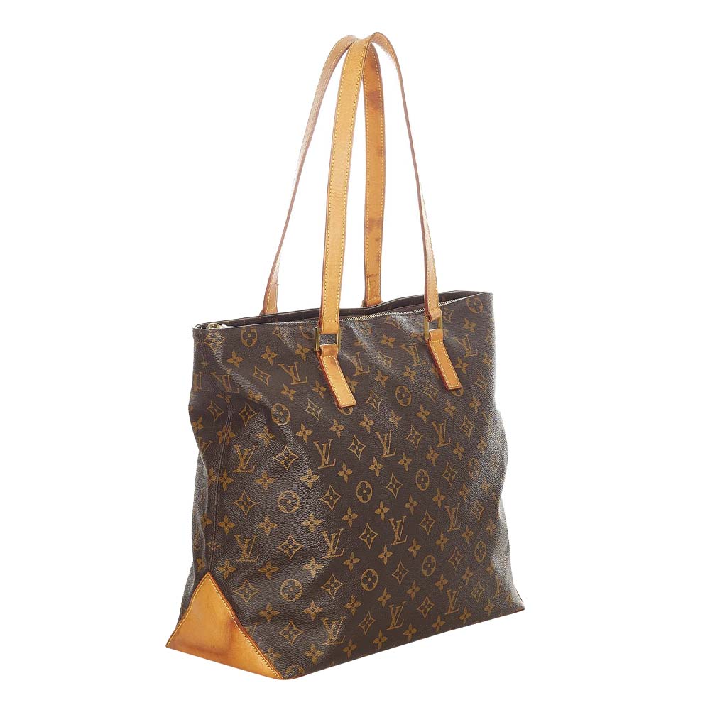 

Louis Vuitton Monogram Canvas Cabas Mezzo Tote Bag, Brown
