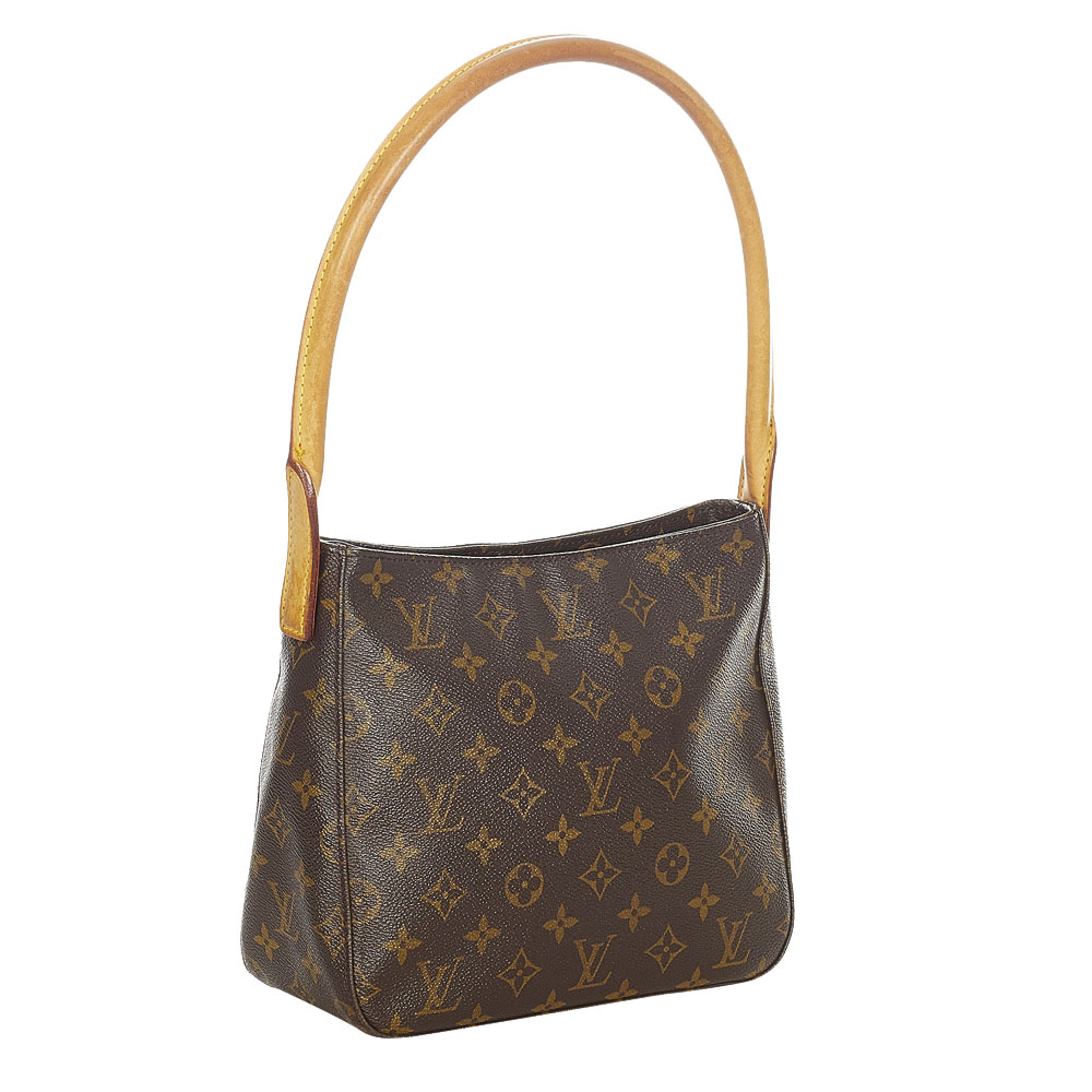 

Louis Vuitton Monogram Canvas Looping PM Bag, Brown