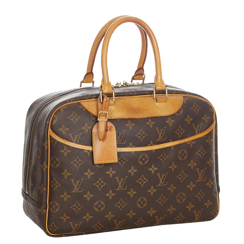 

Louis Vuitton Monogram Canvas Deauville Bag, Brown