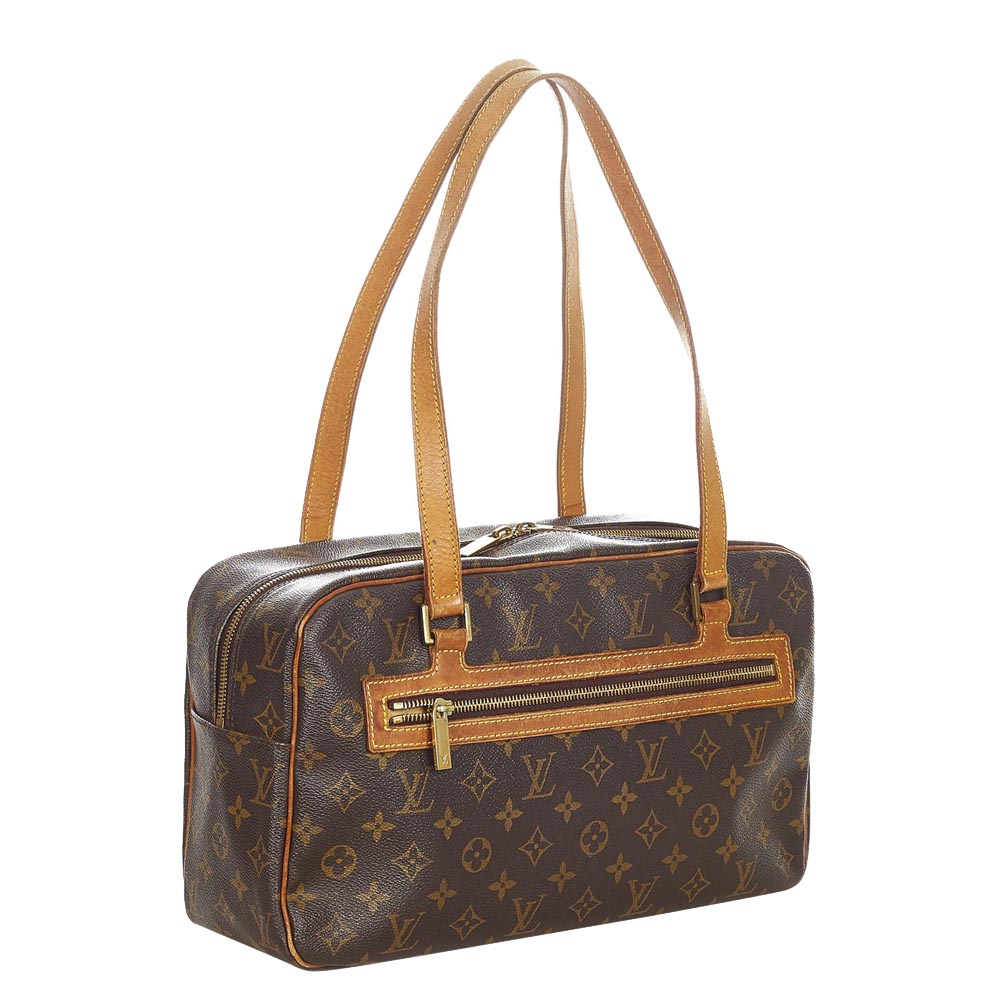 

Louis Vuitton Monogram Canvas Cite GM Bag, Brown